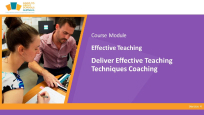 Deliver Effective Teaching Techniques Coaching