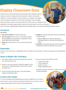 Display Classroom Data Practice Card