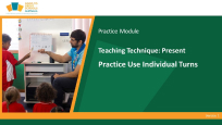 Practice Use Individual Turns