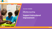 Support Instructional Improvement