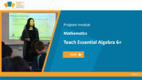 Teach Essential Algebra 6+