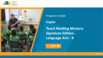 Teach Reading Mastery Signature Edition – Language Arts – K