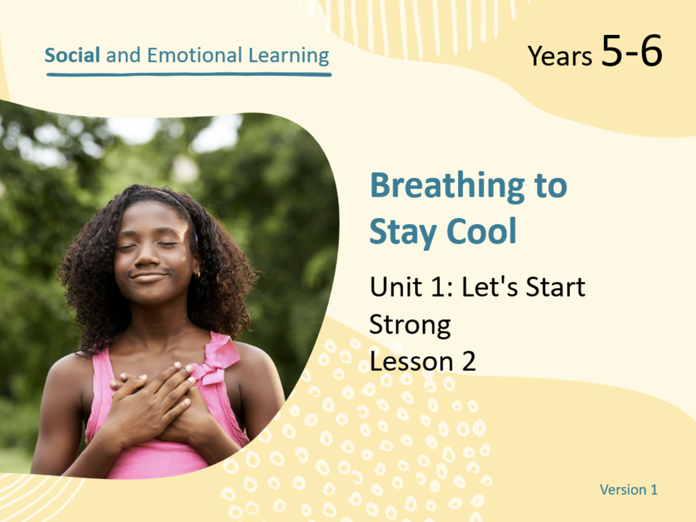 ECIS – Social and Emotional Learning - Unit 1 - Good to Great Schools ...