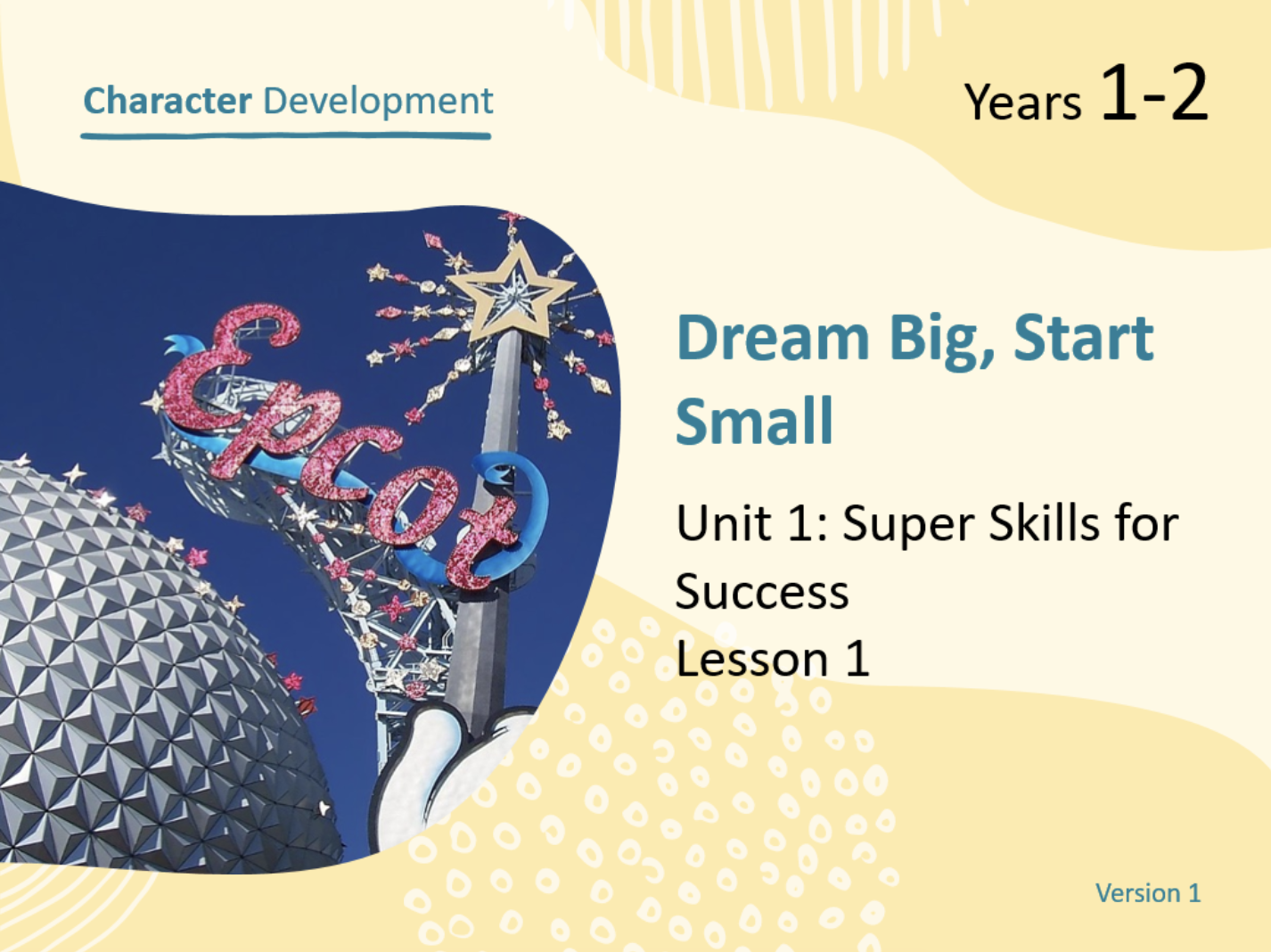 ECIS – Character Development - Unit 1 - Good to Great Schools Australia