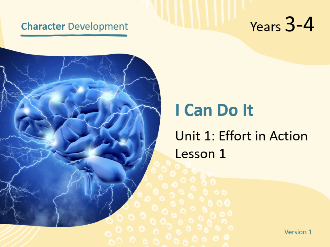 ECIS – Character Development - Unit 1 - Good to Great Schools Australia