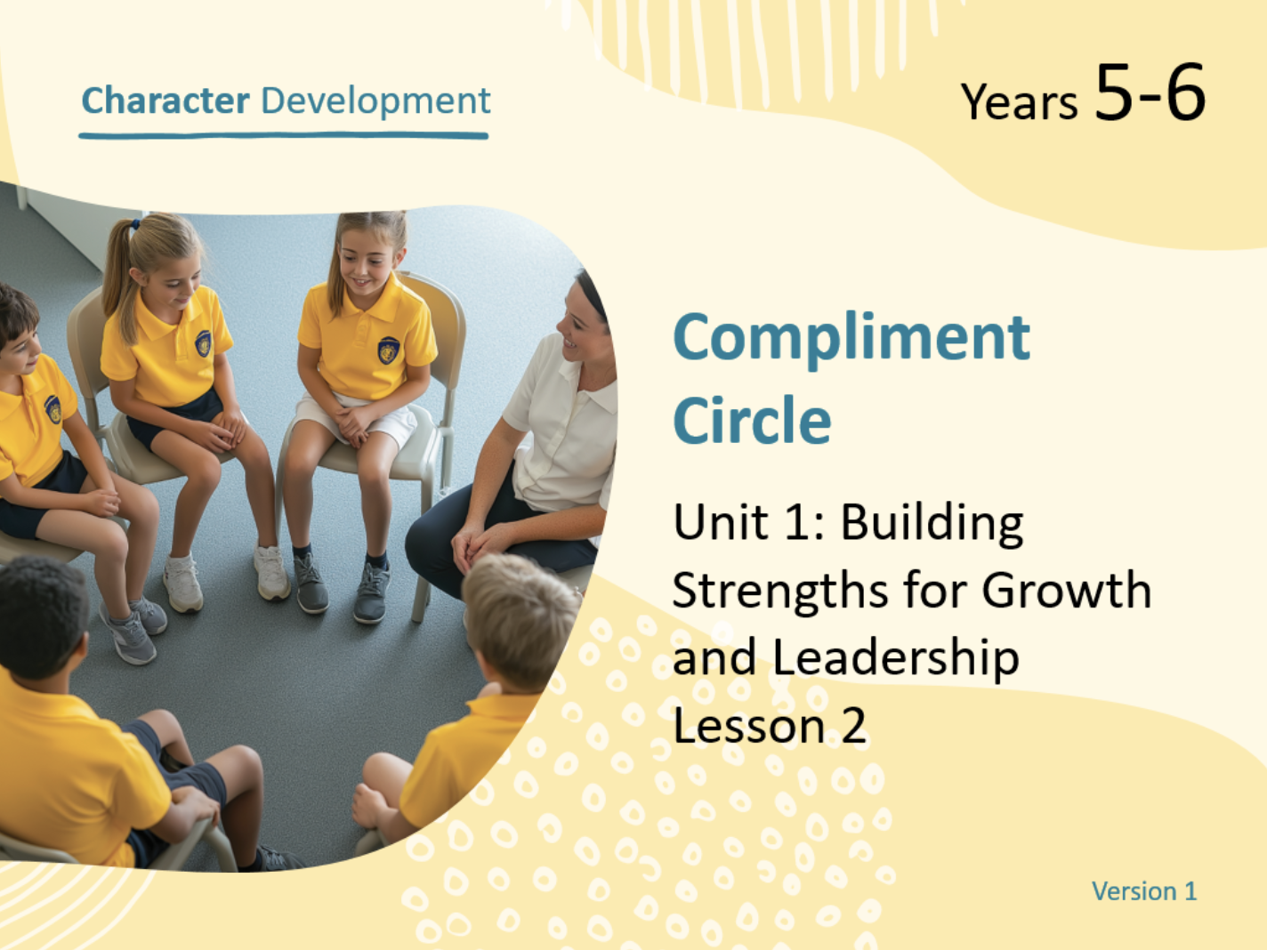 ECIS – Character Development - Unit 1 - Good to Great Schools Australia