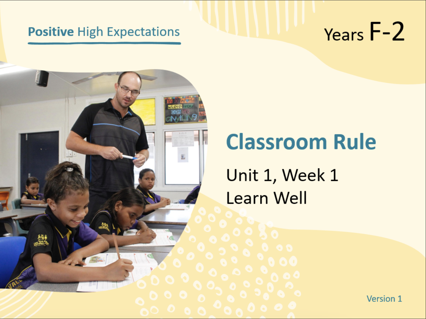 ECIS – Positive High-Expectations – Unit 1, Part A - Good to Great ...
