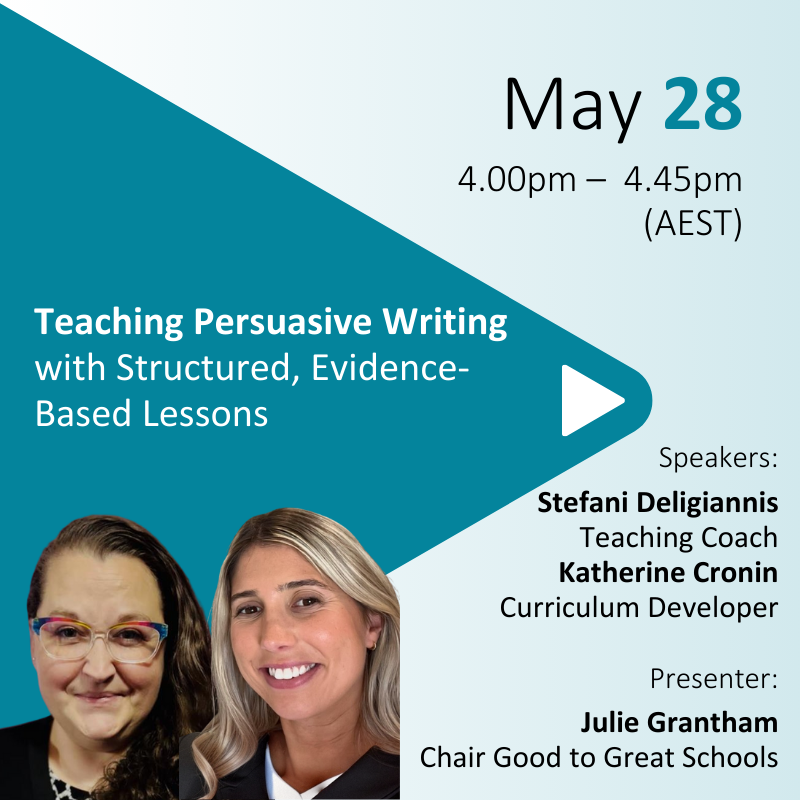 Teaching Persuasive Writing with Structured, Evidence-Based Lessons