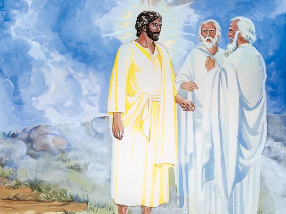 jesus-transfiguration-painting-1000x750px Painting of Jesus' transfiguration