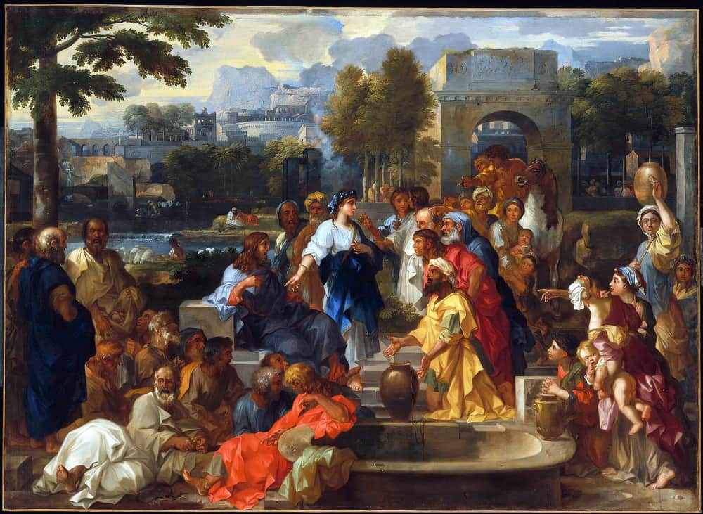 woman-at-the-well-1000x731px Painting of the Woman at the Well from the Bible