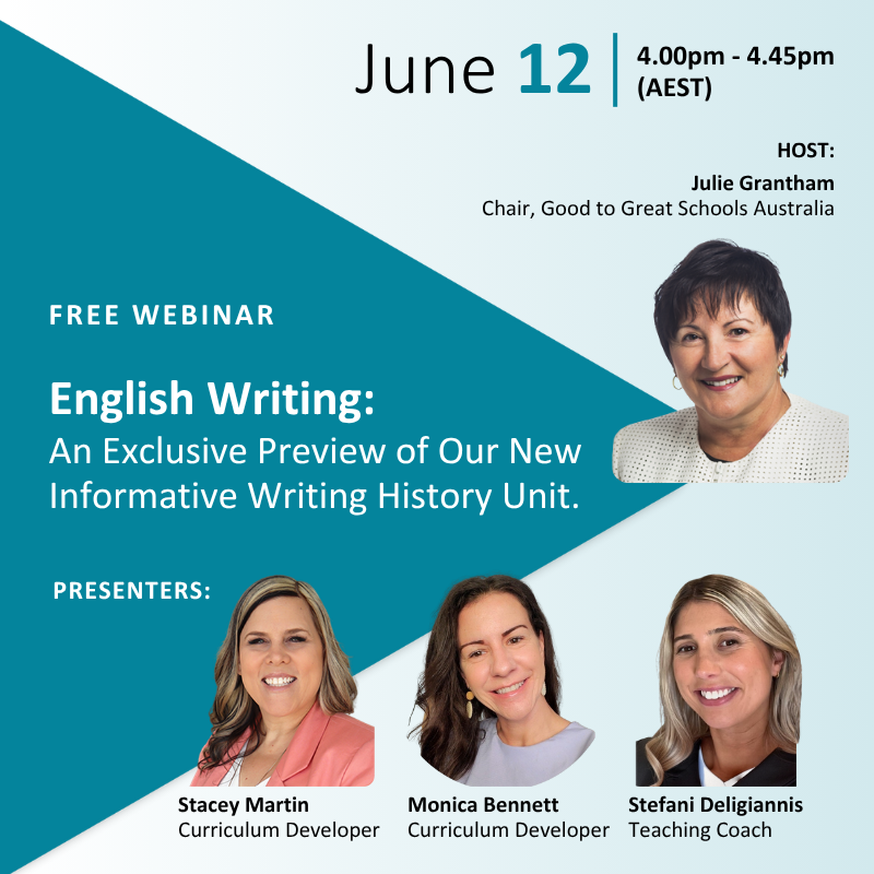 English Writing: An Exclusive Preview of Our New Informative Writing History Unit