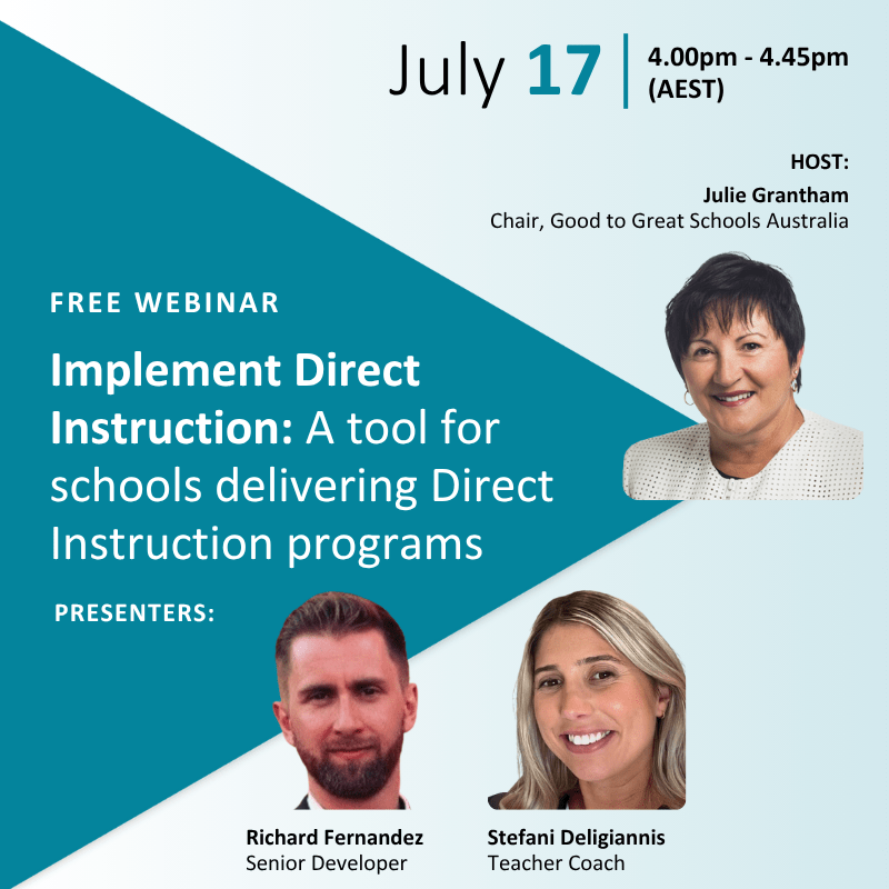 Implement Direct Instruction: A tool for schools delivering Direct Instruction programs