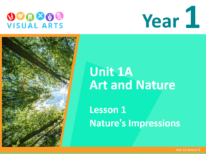 Unit 1A Art and Nature Lesson Cover