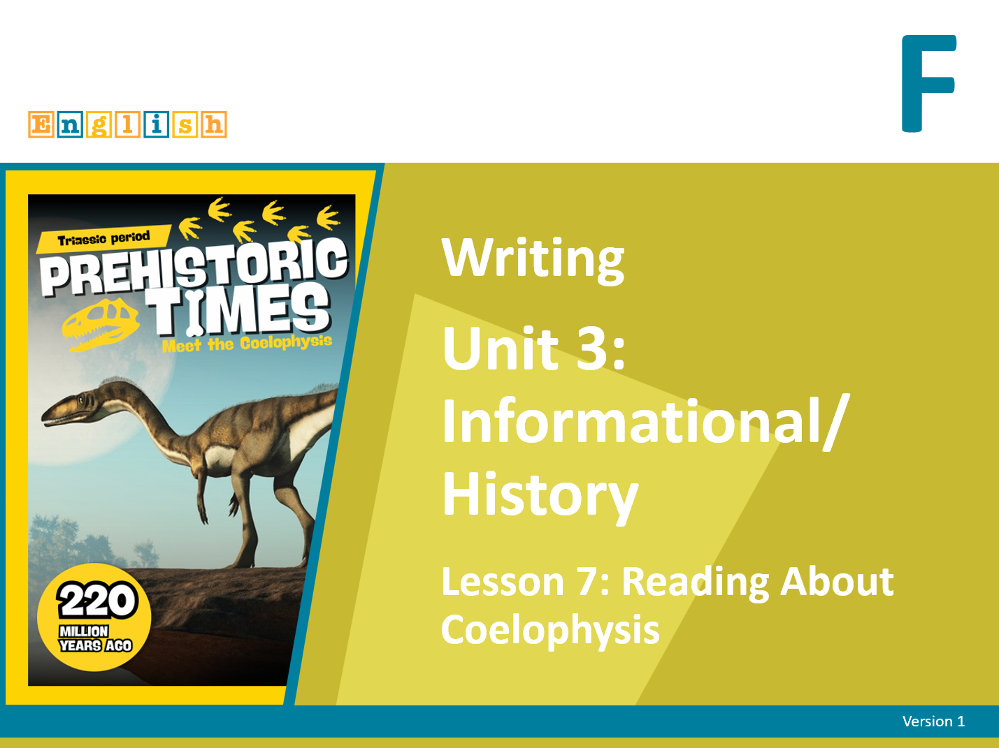 Foundation Year Lesson 7 Cover Foundation Year Lesson 7 Cover