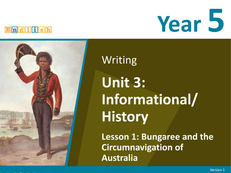 english writing informational history lesson 1 main image year 5 Year 5 Lesson 1 Cover