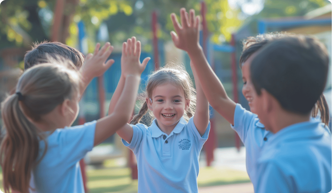 Students celebrating