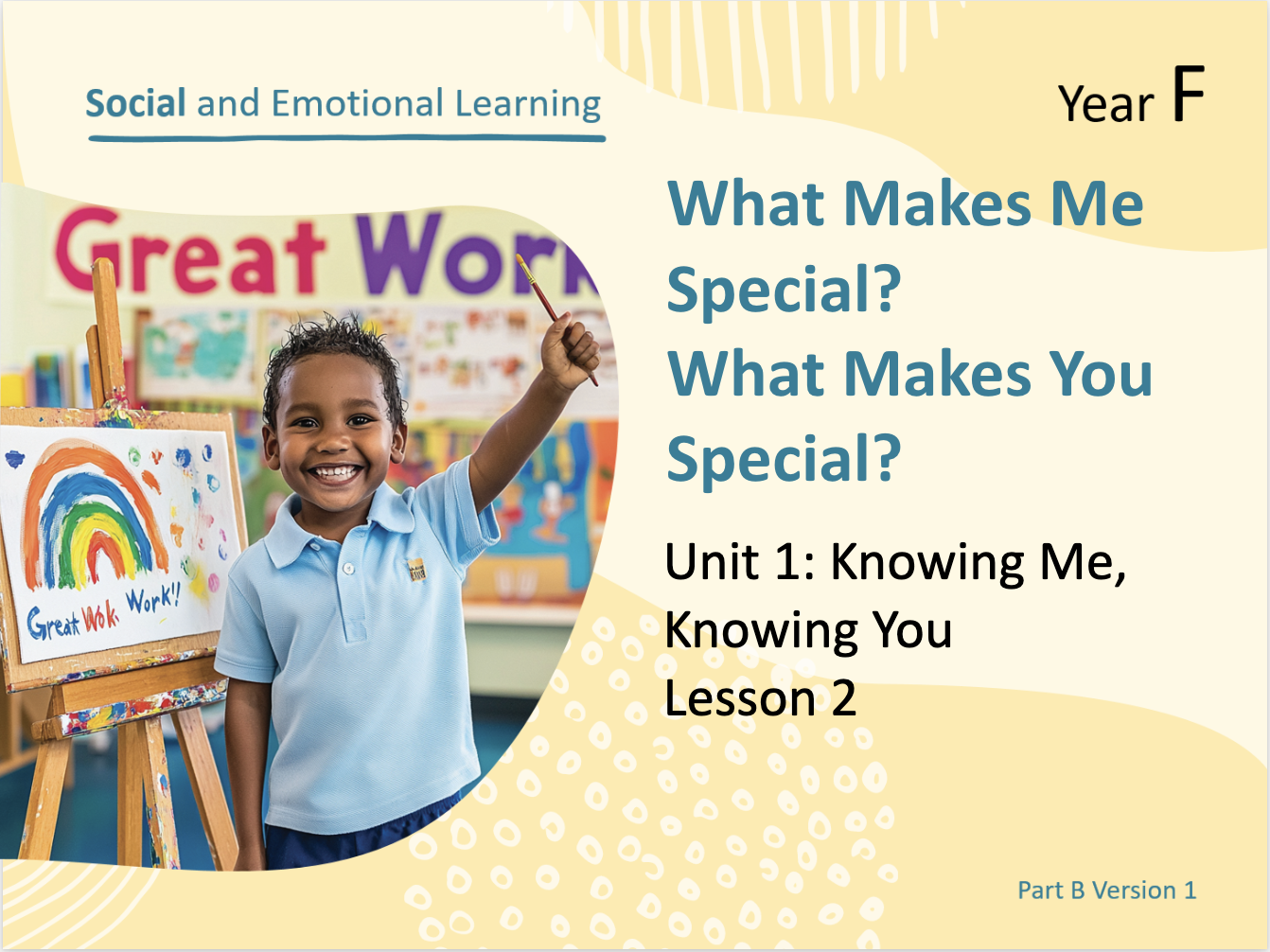 ECIS PART B – Social and Emotional Learning – Unit 1 - Good to Great ...
