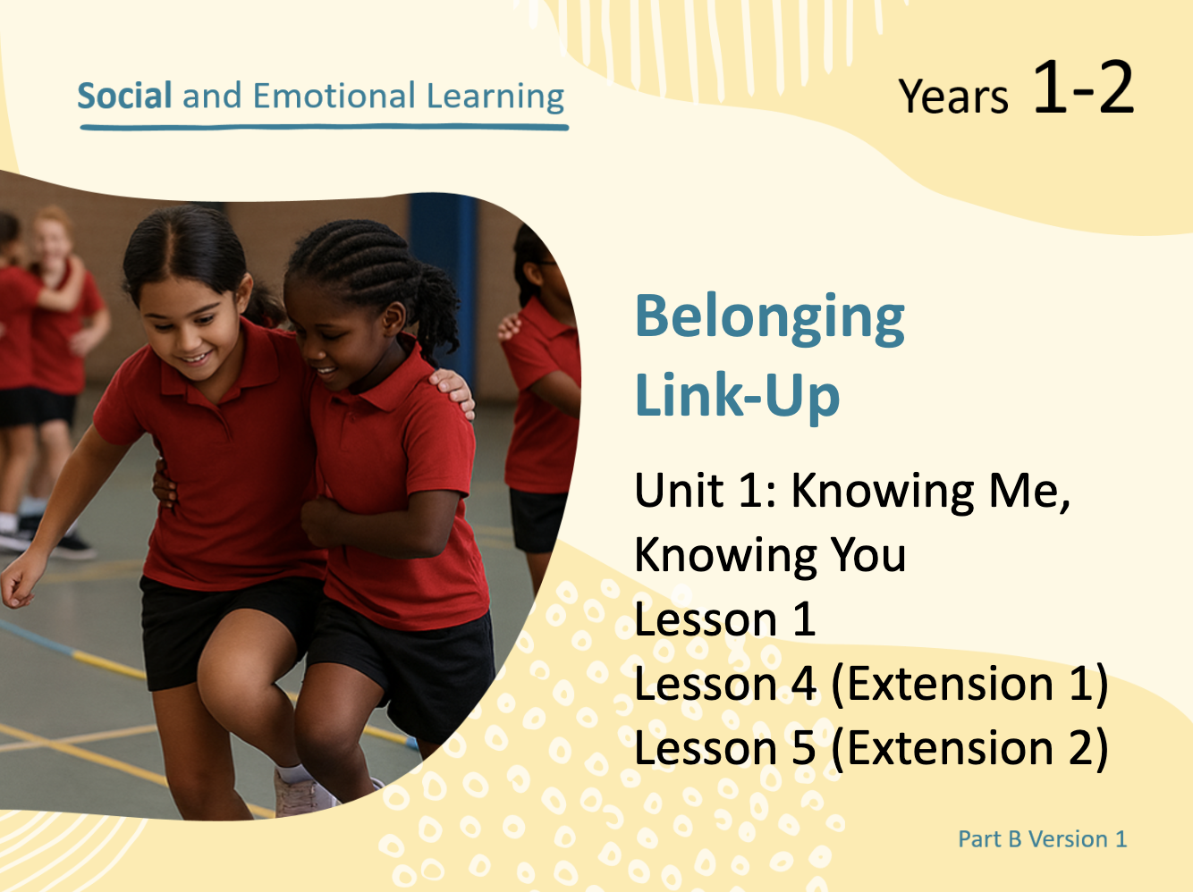 ECIS PART B – Social and Emotional Learning – Unit 1 - Good to Great ...