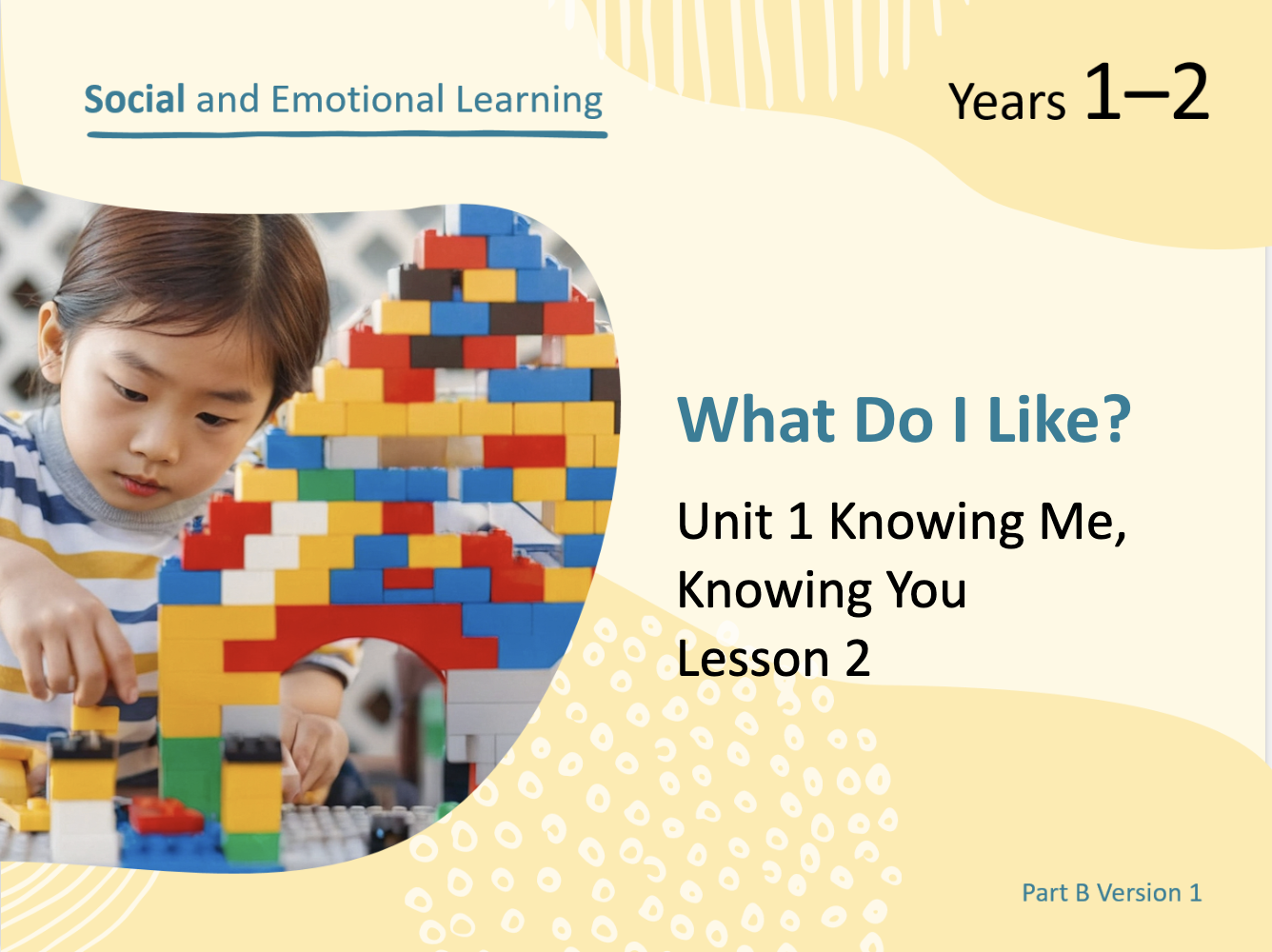 ECIS PART B – Social and Emotional Learning – Unit 1 - Good to Great ...
