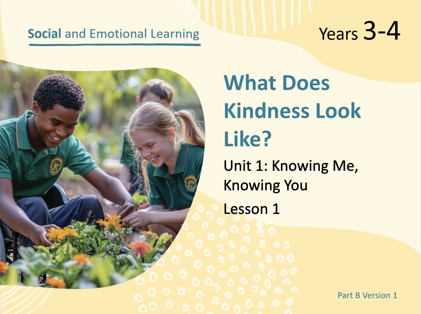 ECIS PART B – Social and Emotional Learning – Unit 1 - Good to Great ...