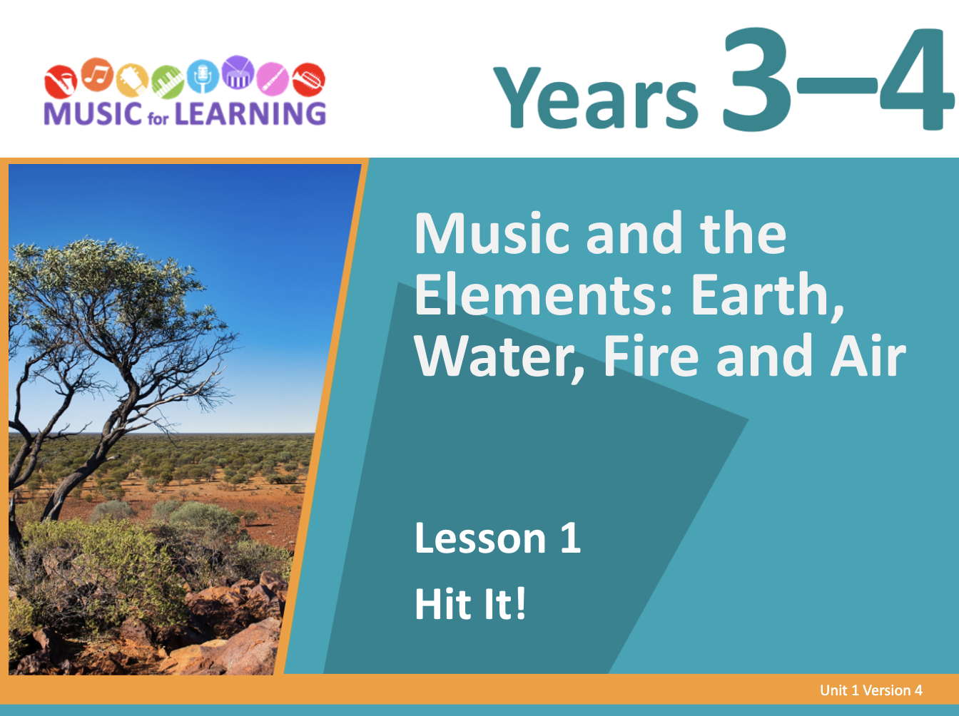 Music for Learning – Unit 1 - Good to Great Schools Australia