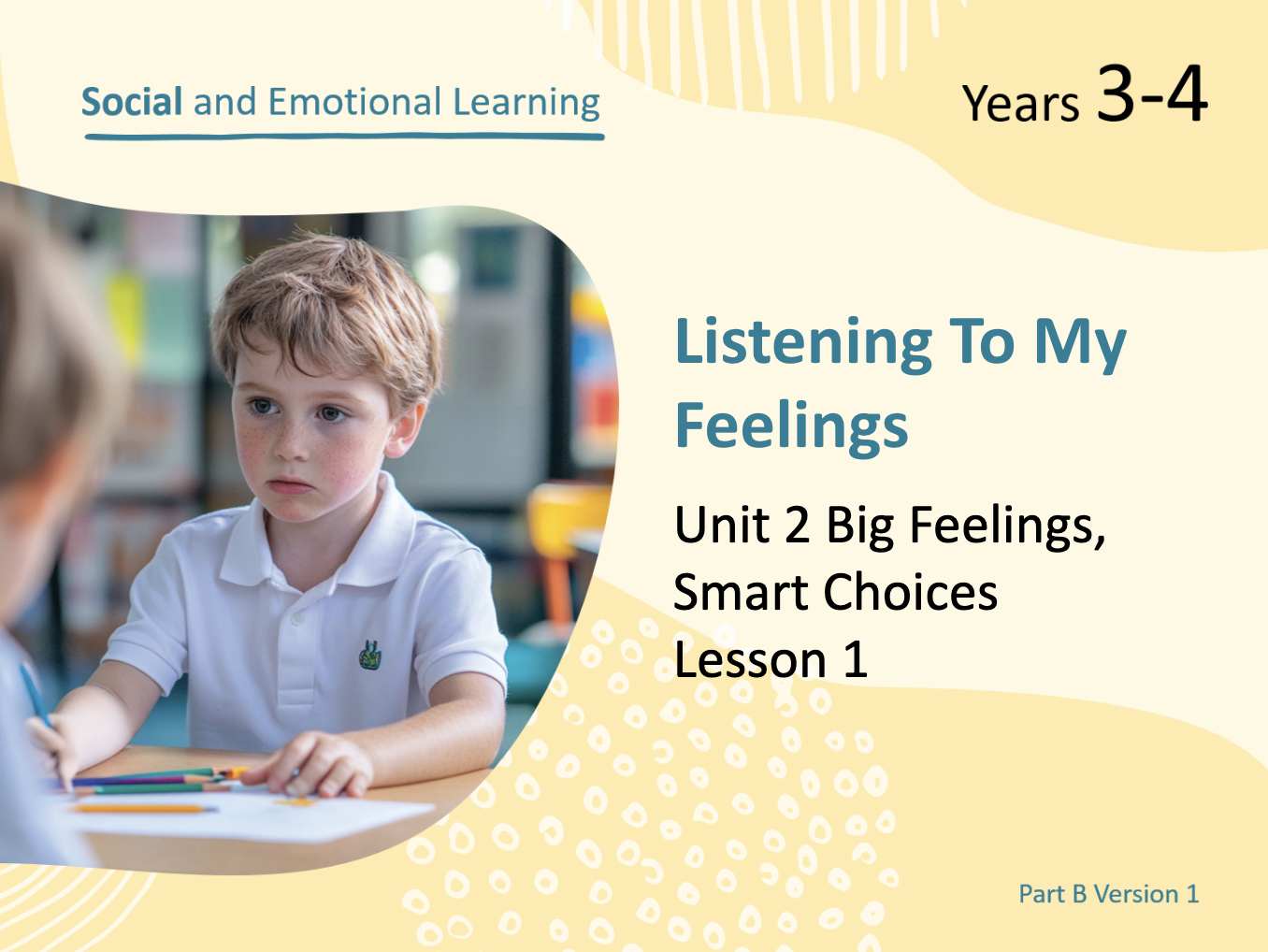 ECIS PART B – Social and Emotional Learning – Unit 2 - Good to Great ...