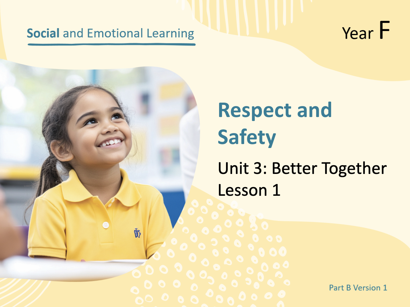 ECIS PART B – Social and Emotional Learning – Unit 3 - Good to Great ...